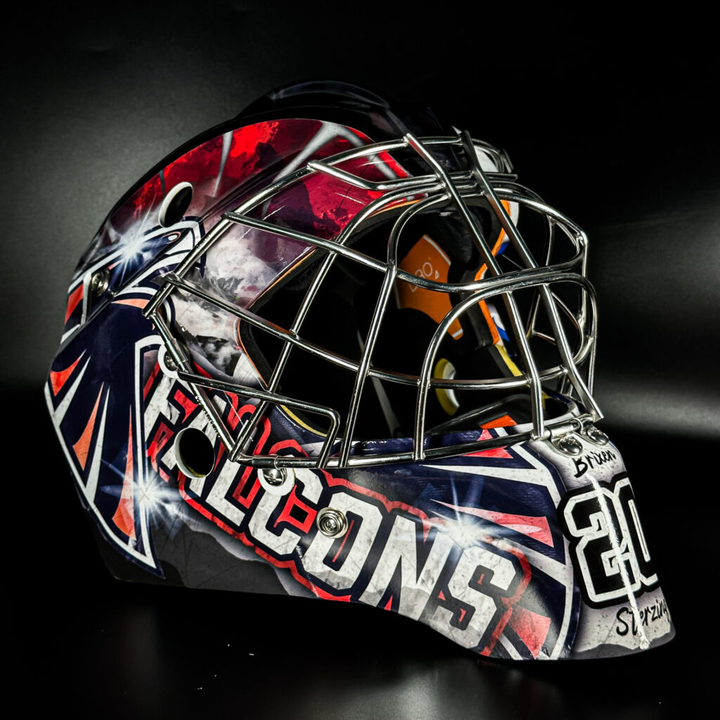 The Pack Mask Art Eishockey Torwartmaske Falcons